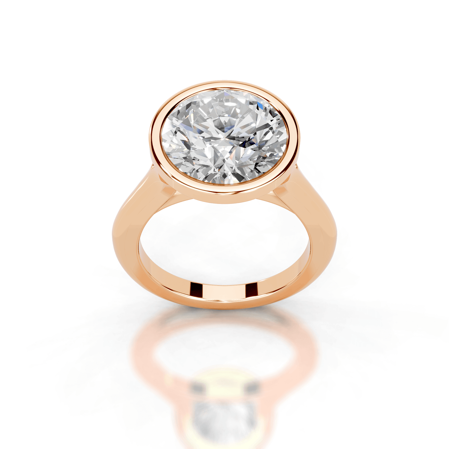 Full Bezel Split Shank