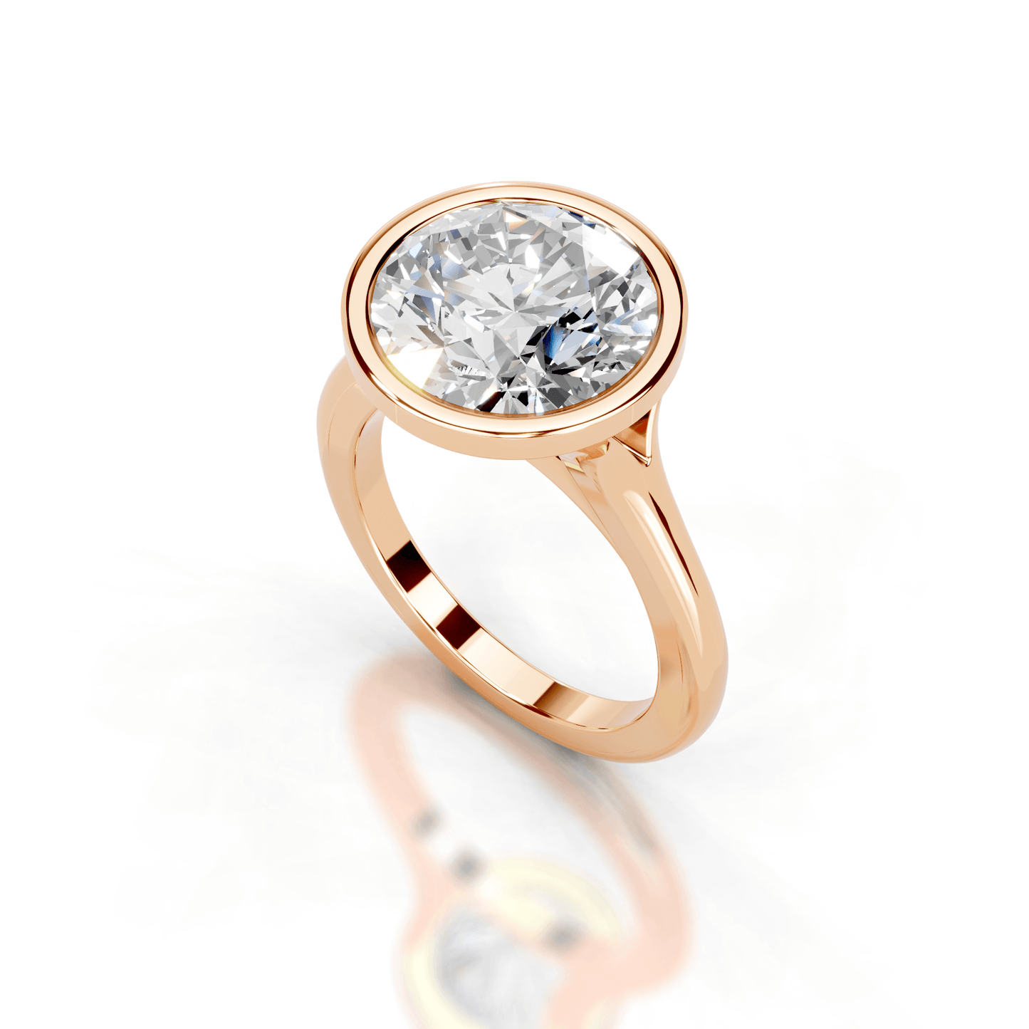 Full Bezel Split Shank