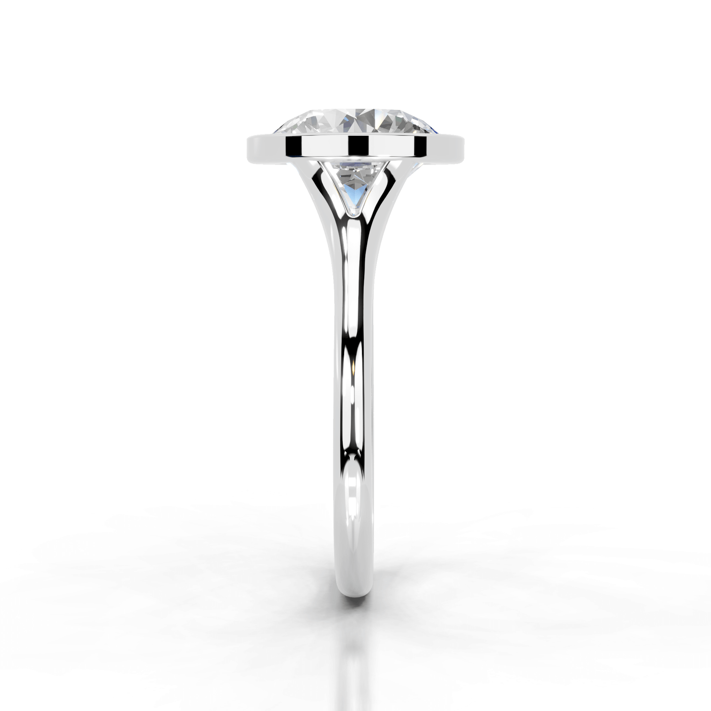 Full Bezel Split Shank