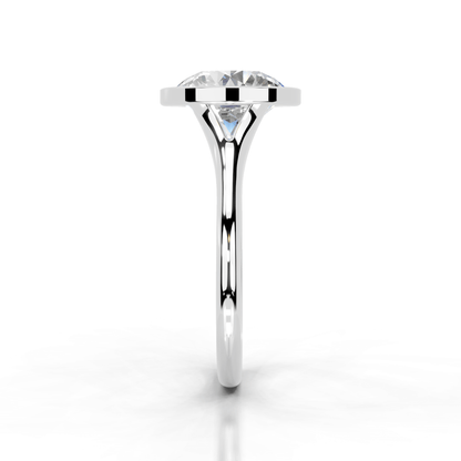 Full Bezel Split Shank