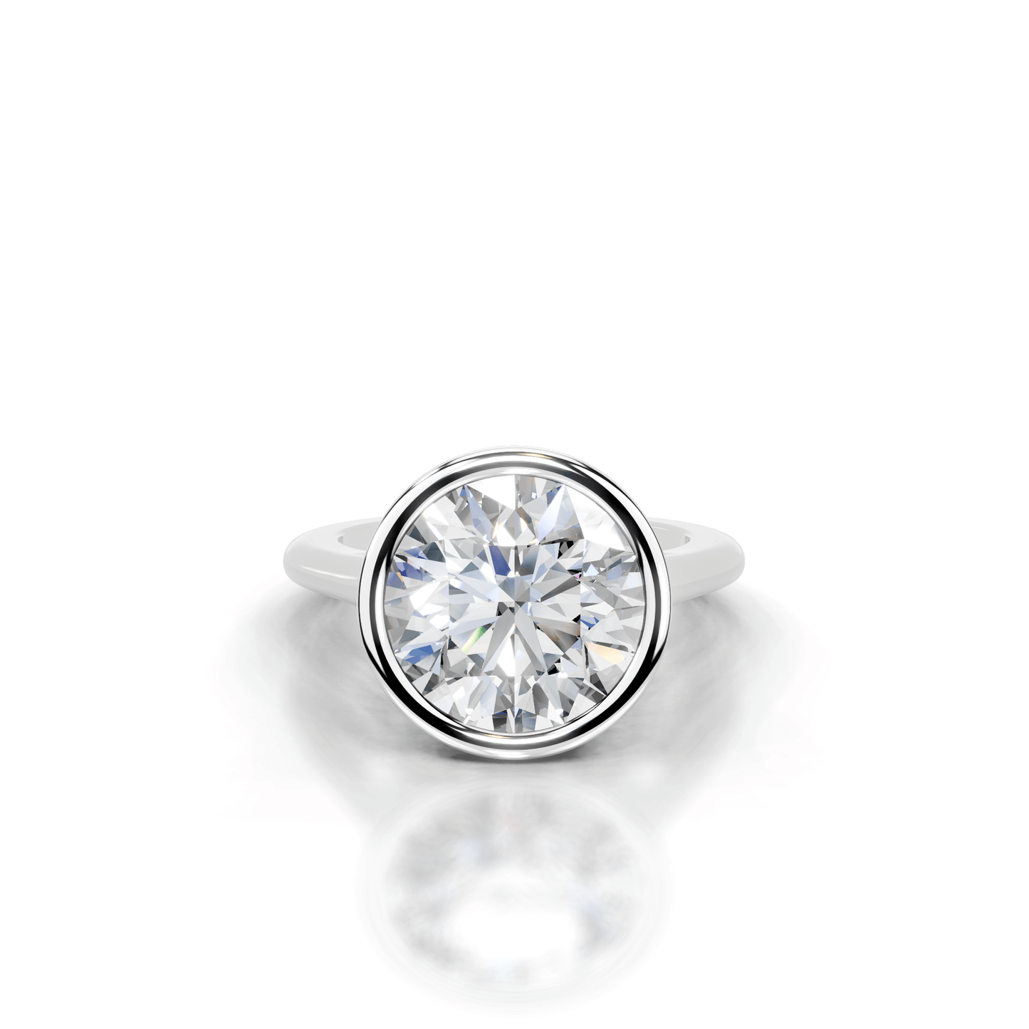 Full Bezel Split Shank