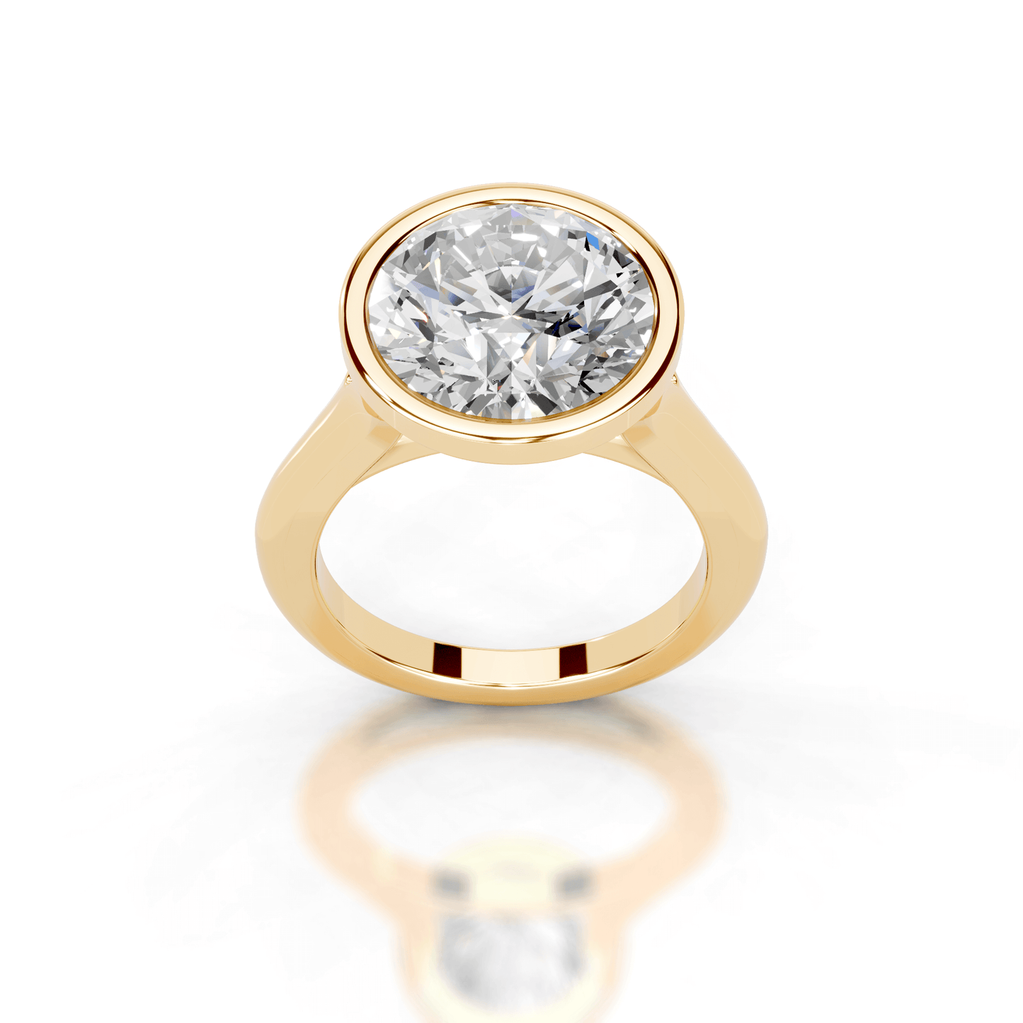 Full Bezel Split Shank