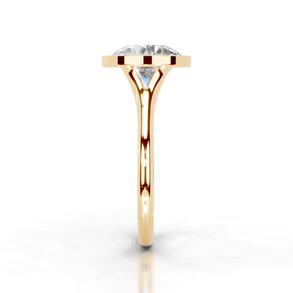 Full Bezel Split Shank