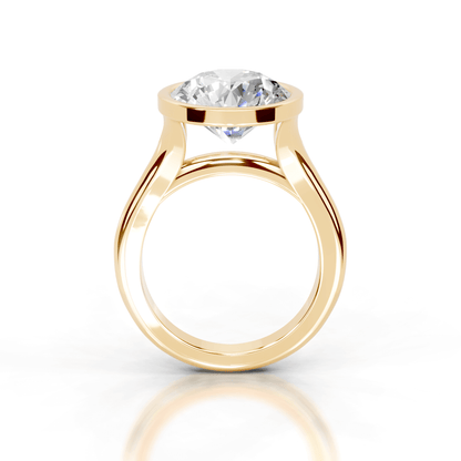 Full Bezel Split Shank