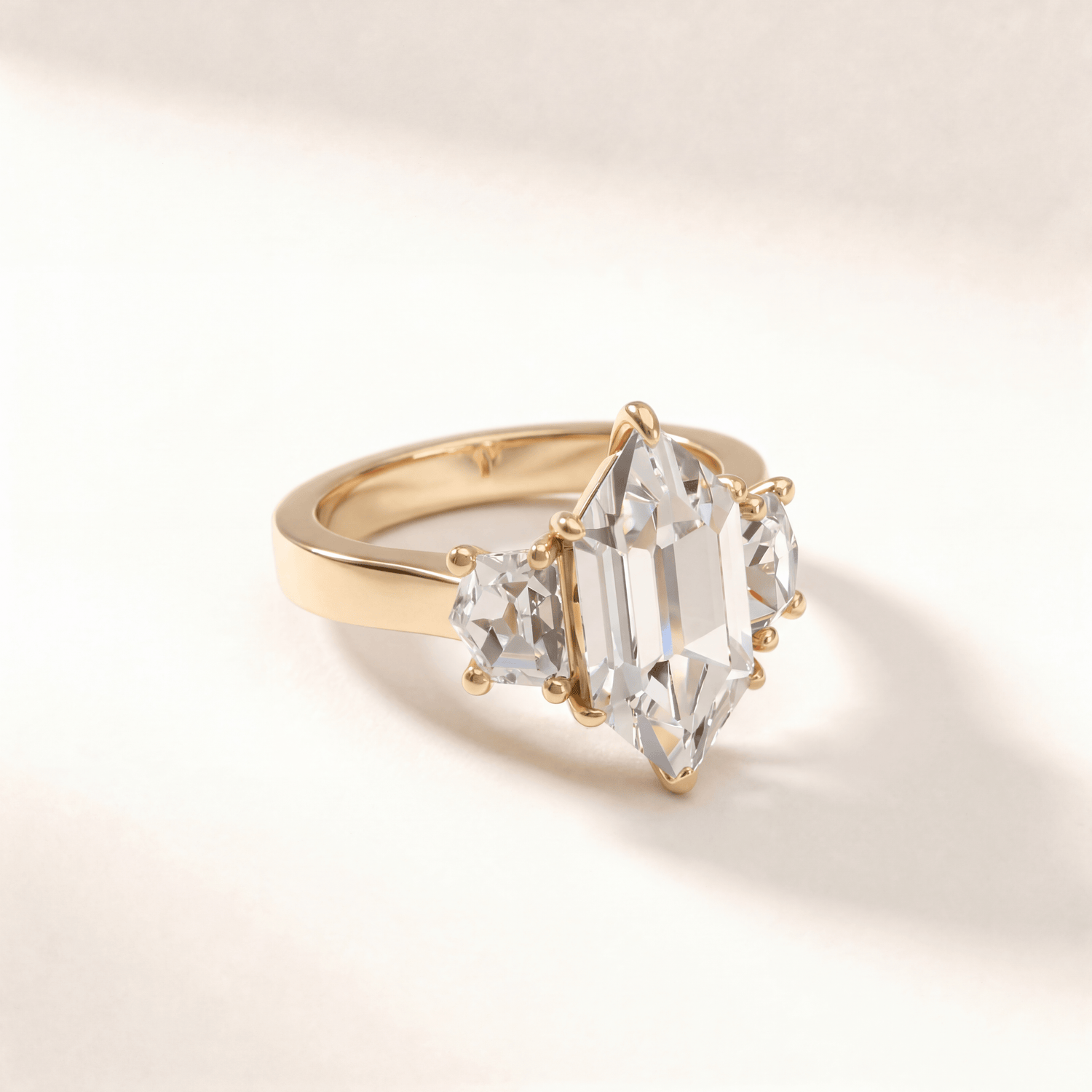 Dutch Marquise Three Stone