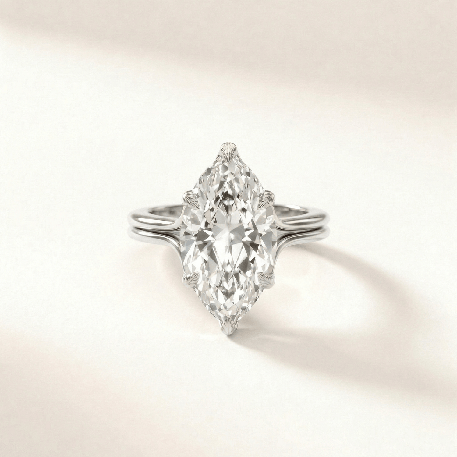 Marquise Tulip Split Shank