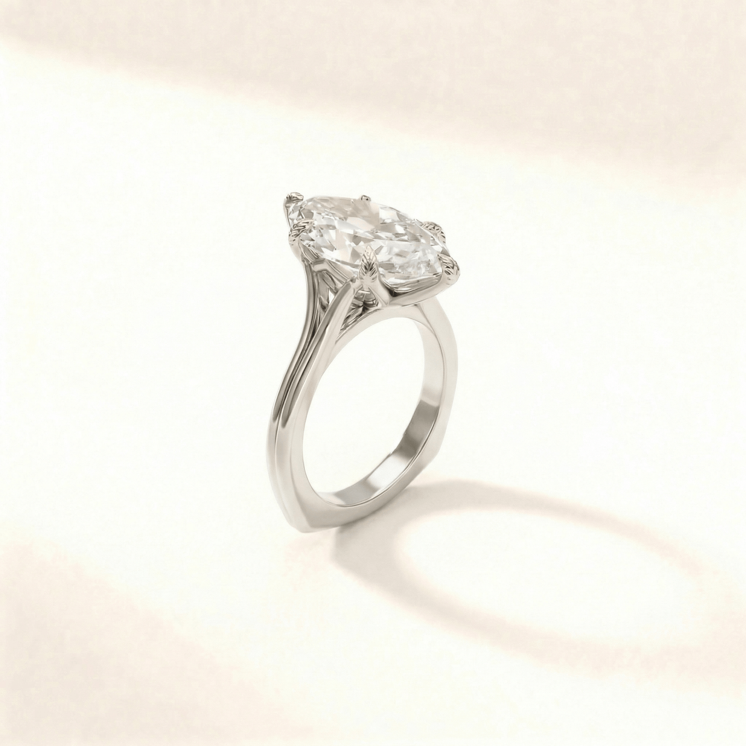 Marquise Tulip Split Shank