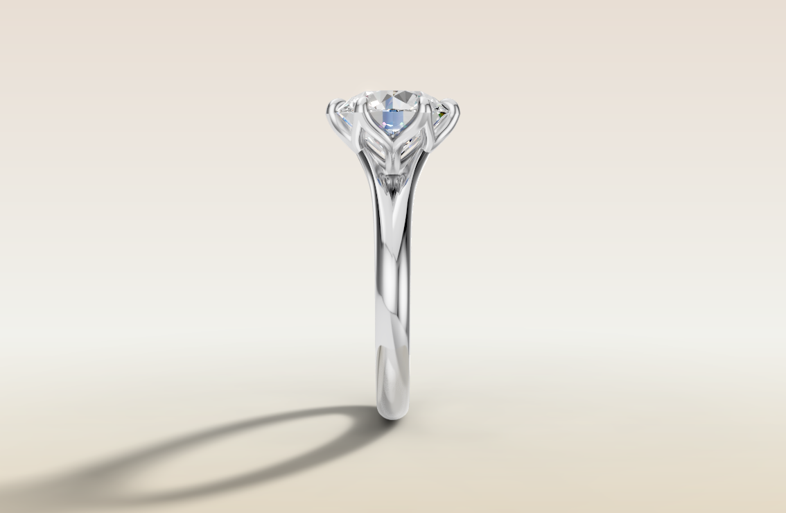 Round Tulip Split Shank