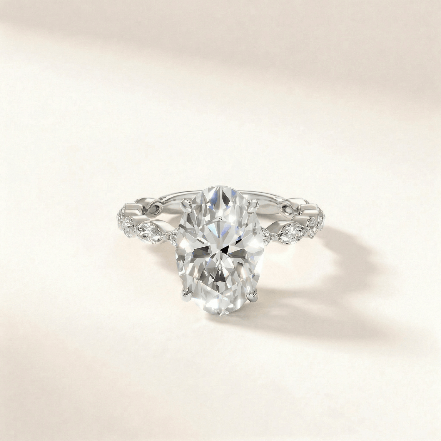 Oval Bubble Halo Outer Hidden Halo