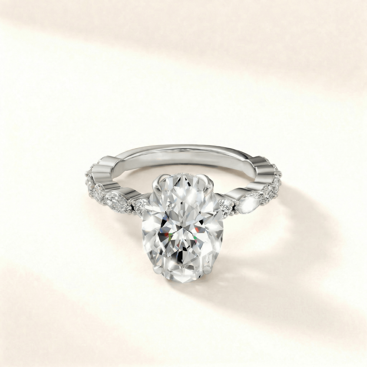 Oval Classic Tulip Bubble Band