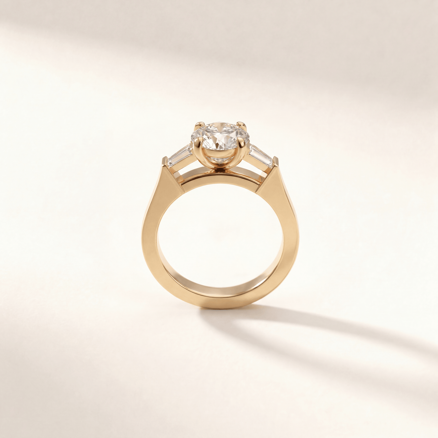 Oval Three Stone Classic