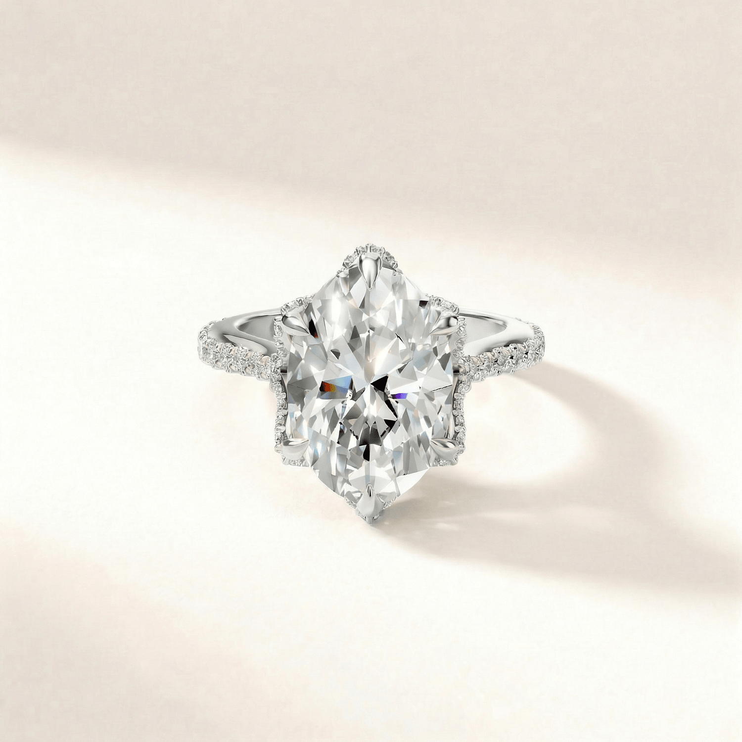 Oval Tulip Diamond Signature