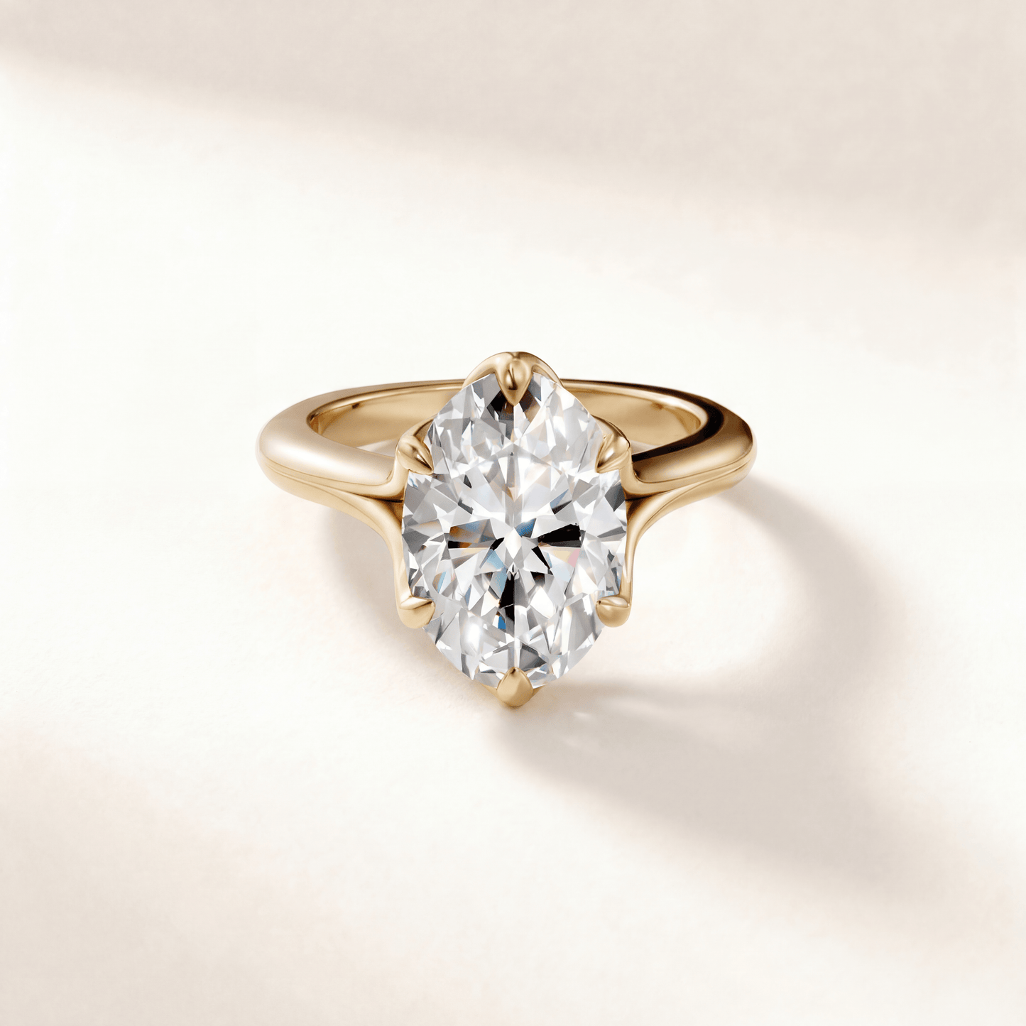 Oval Tulip Six Petal Split