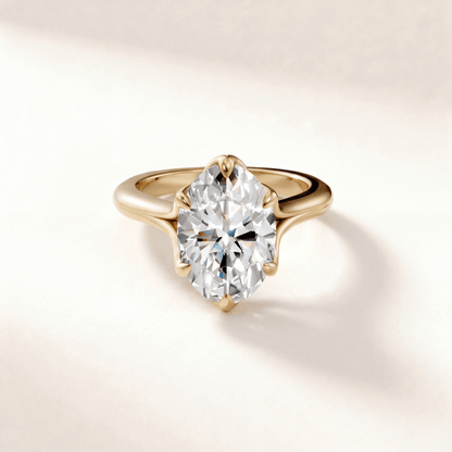 Oval Tulip Six Petal Split