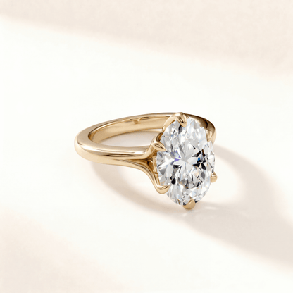 Oval Tulip Six Petal Split