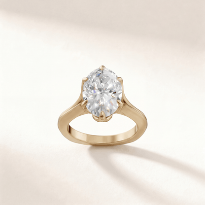 Oval Tulip Six Petal Split