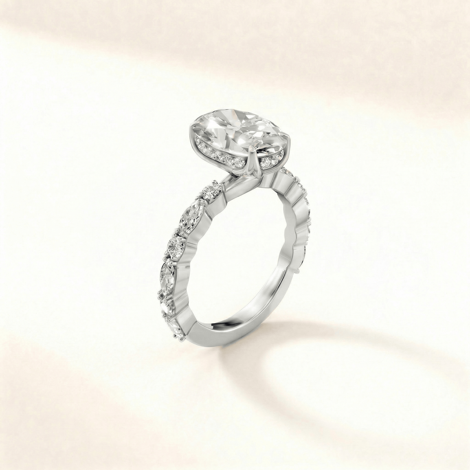 Oval Classic Tulip Bubble Band