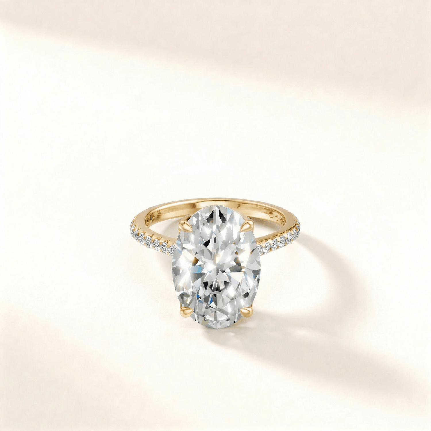 Tulip Hidden Halo Pave