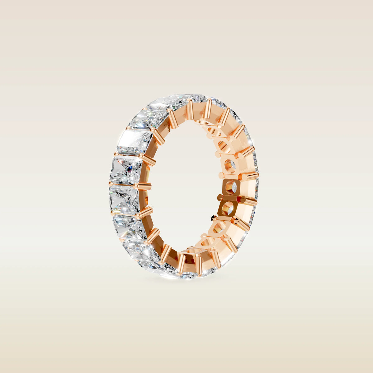 Radiant Full Eternity Band, view 9