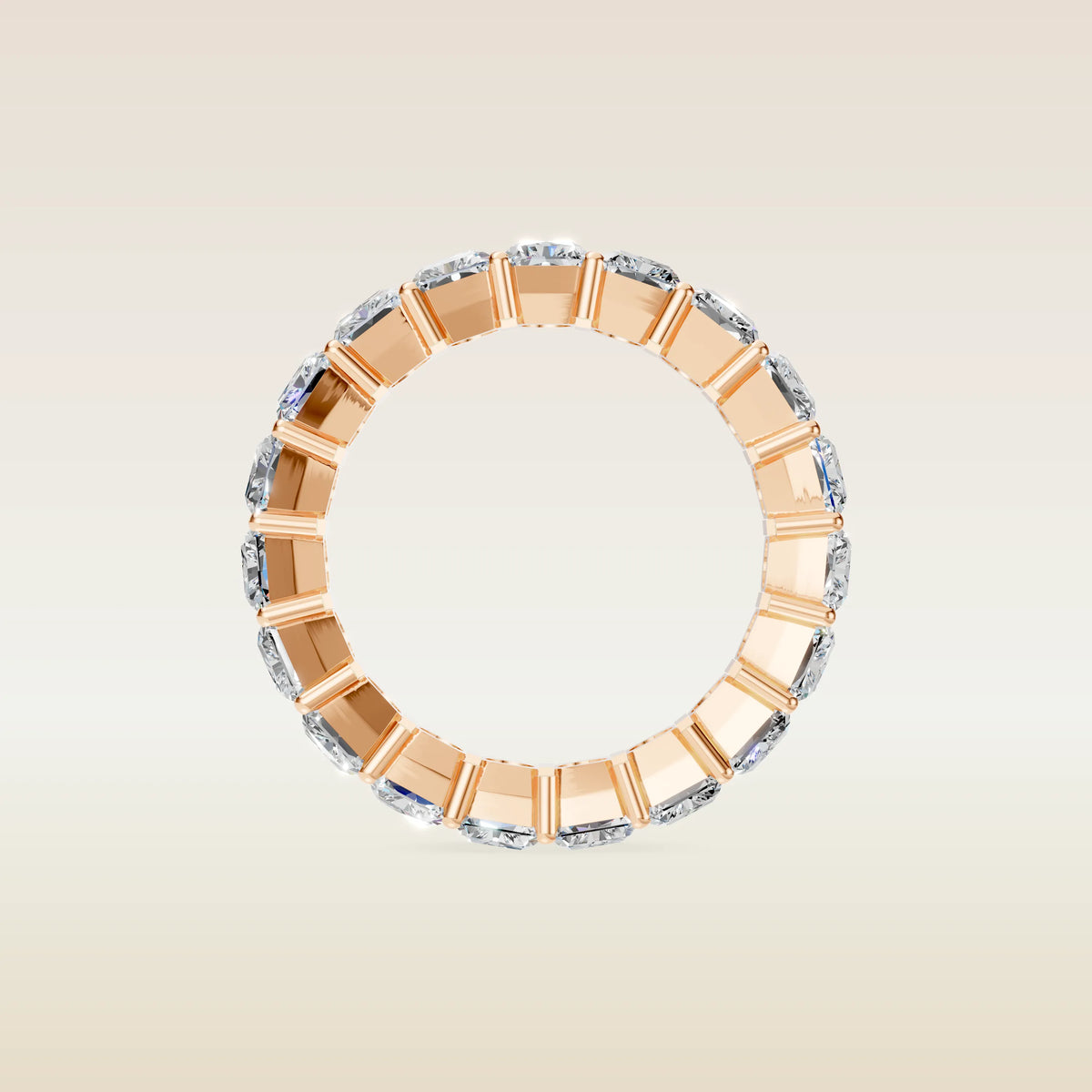 Radiant Full Eternity Band, view 10