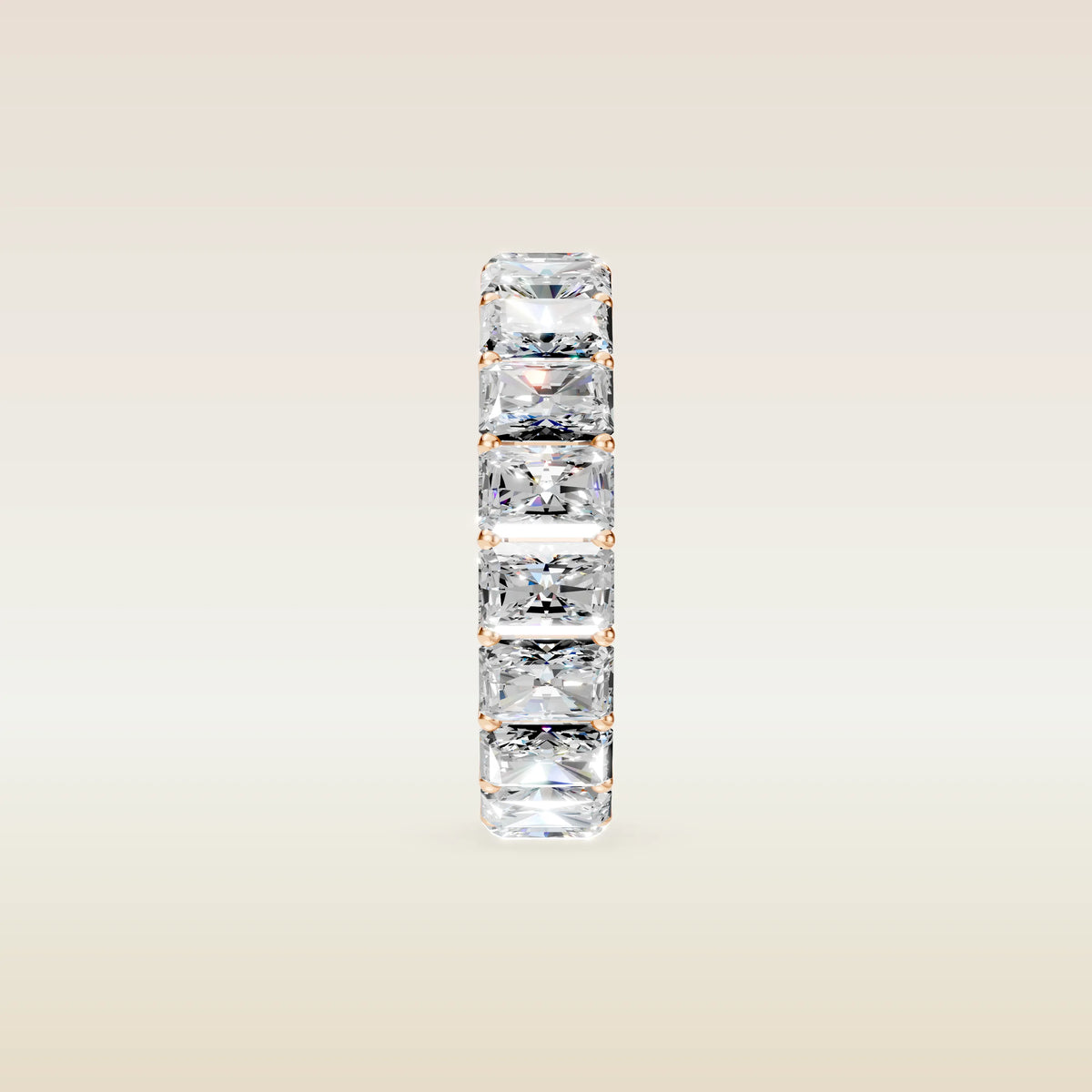 Radiant Full Eternity Band, view 11