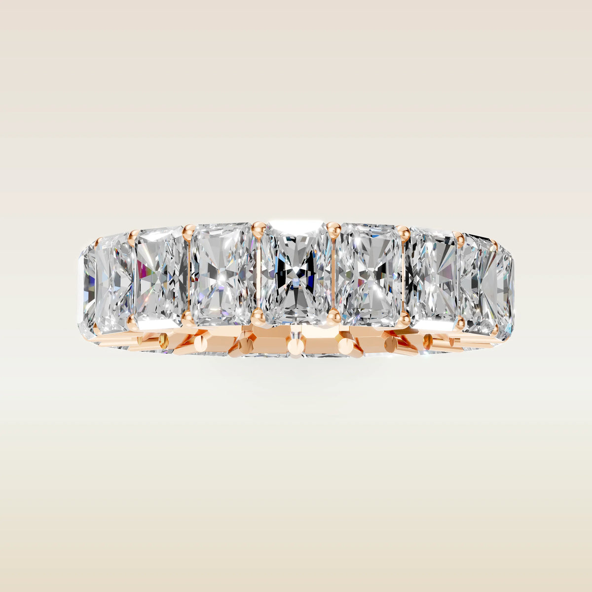 Radiant Full Eternity Band, view 12