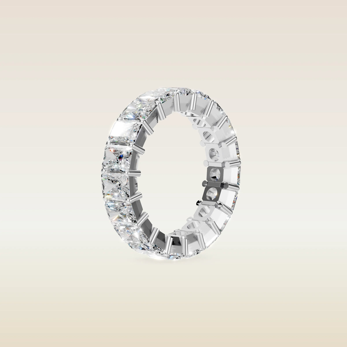 Radiant Full Eternity Band, view 5
