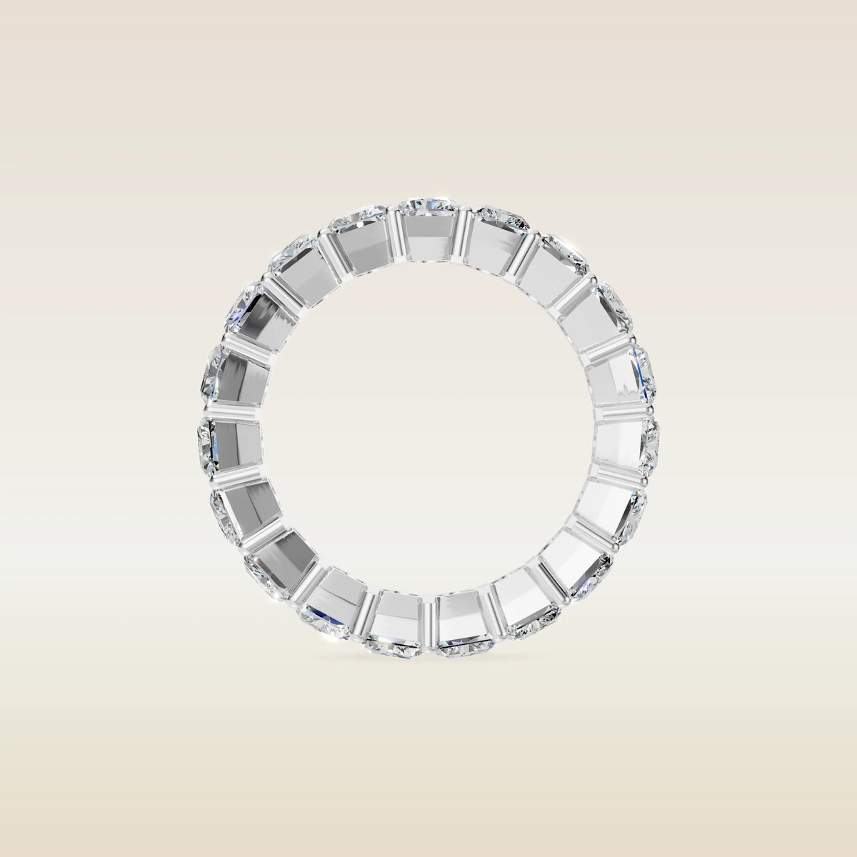 Radiant Full Eternity Band, view 6