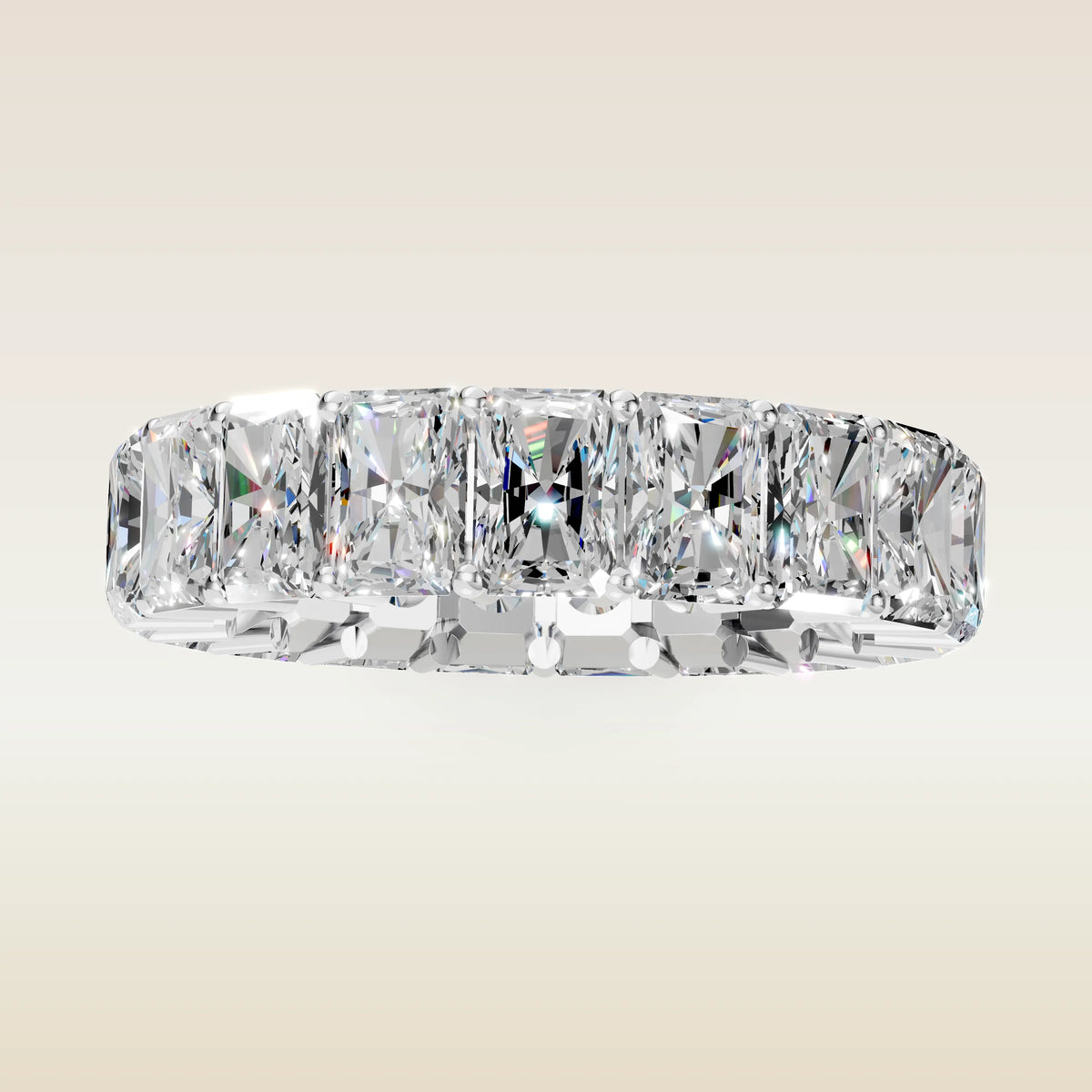 Radiant Full Eternity Band, view 8