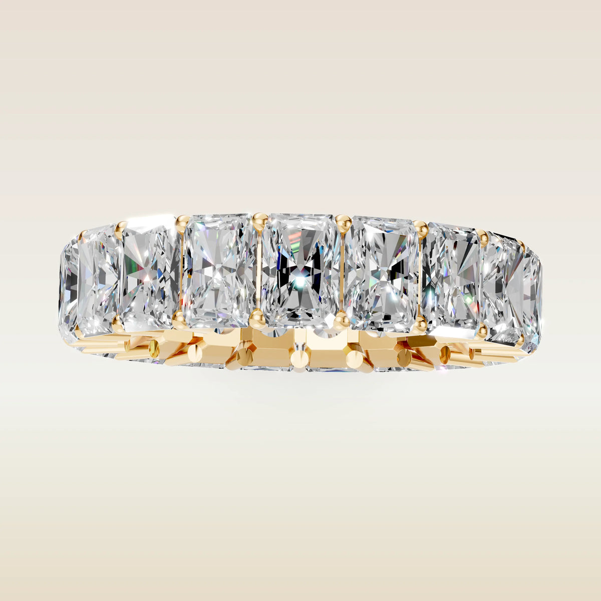 Radiant Full Eternity Band, view 4