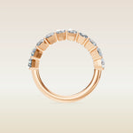 Radiant Half Eternity Band, view 10