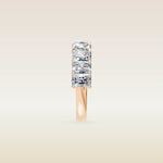 Radiant Half Eternity Band, view 11