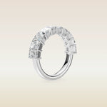 Radiant Half Eternity Band, view 5