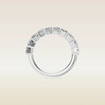 Radiant Half Eternity Band, view 6