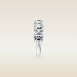 Radiant Half Eternity Band, view 7