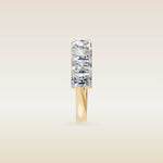 Radiant Half Eternity Band, view 3