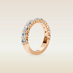 Round Half Eternity Band, view 9