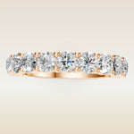 Round Half Eternity Band, view 12