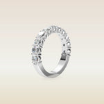 Round Half Eternity Band, view 5