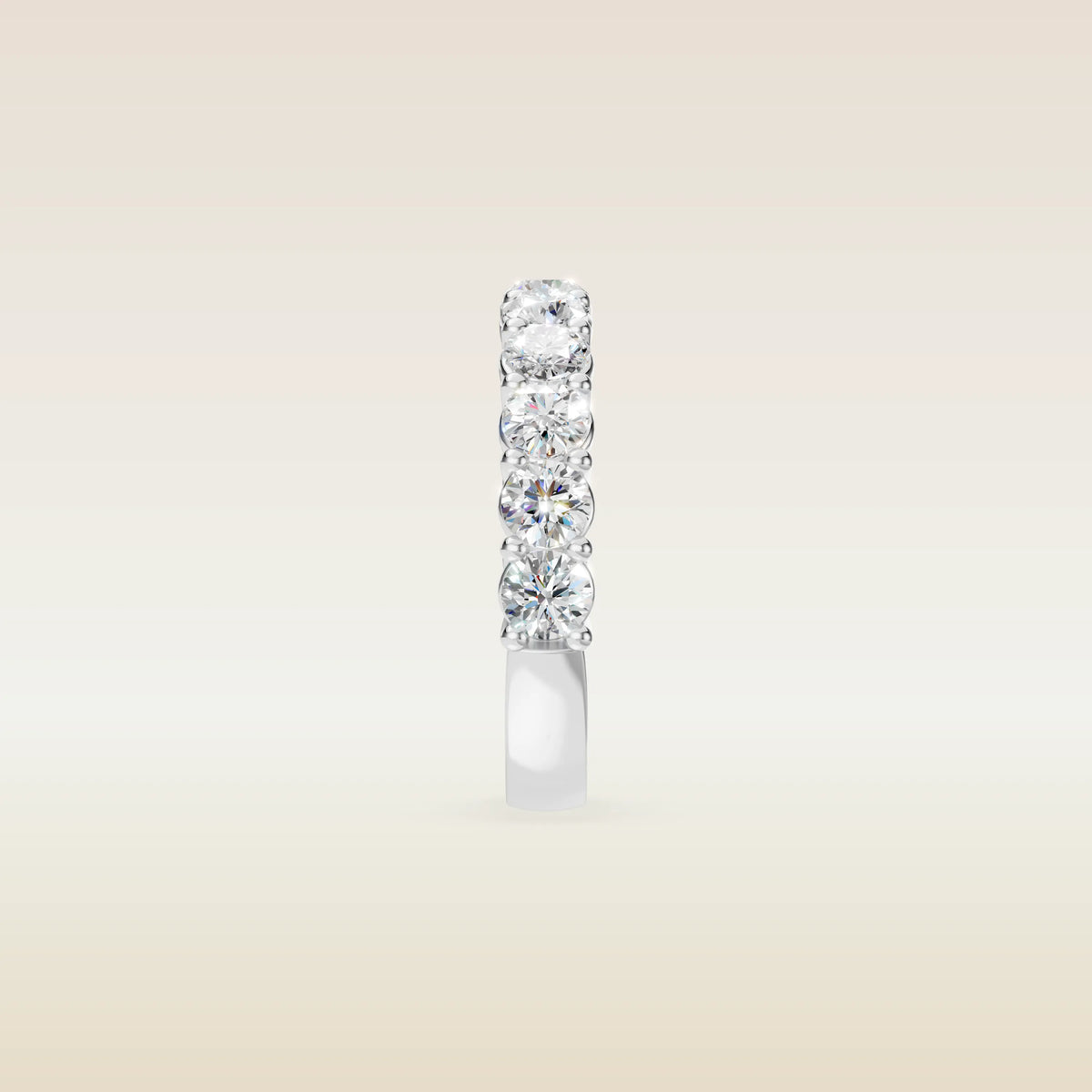Round Half Eternity Band, view 7