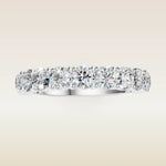 Round Half Eternity Band, view 8