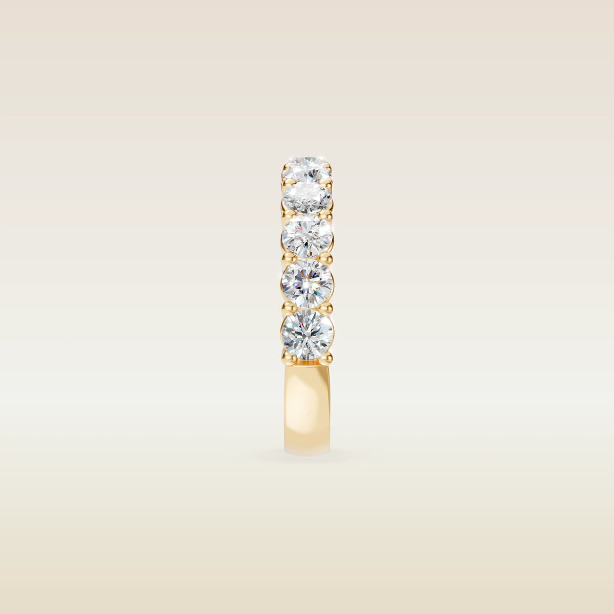 Round Half Eternity Band, view 3