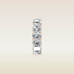 Radiant Shaped 3/4 Eternity Band, view 11
