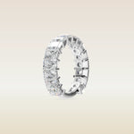 Radiant Shaped 3/4 Eternity Band, view 5