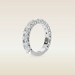 Round Shaped 3/4 Eternity Band, view 5