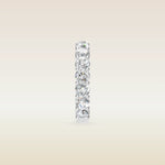 Round Shaped 3/4 Eternity Band, view 7