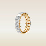 Radiant Shaped 3/4 Eternity Band, view 1