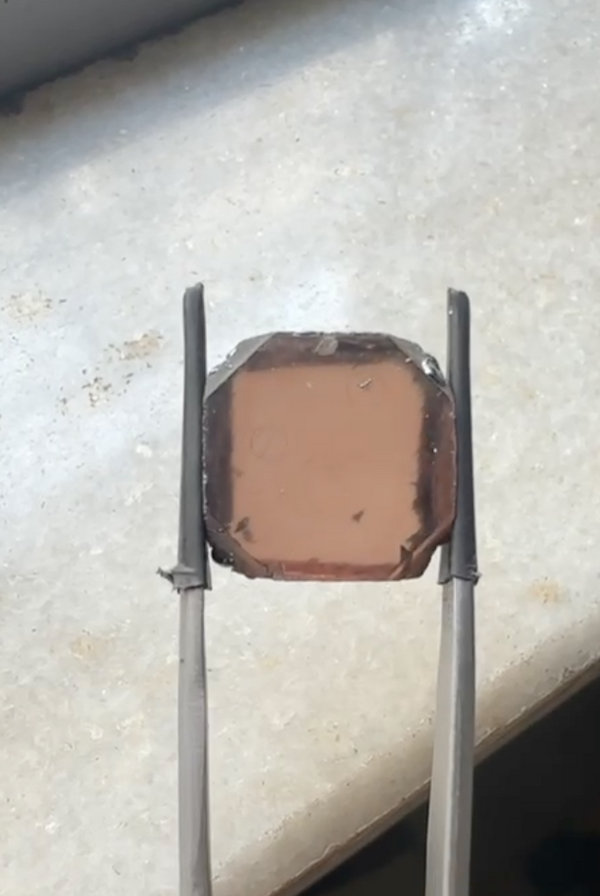 Rough diamond, before cutting