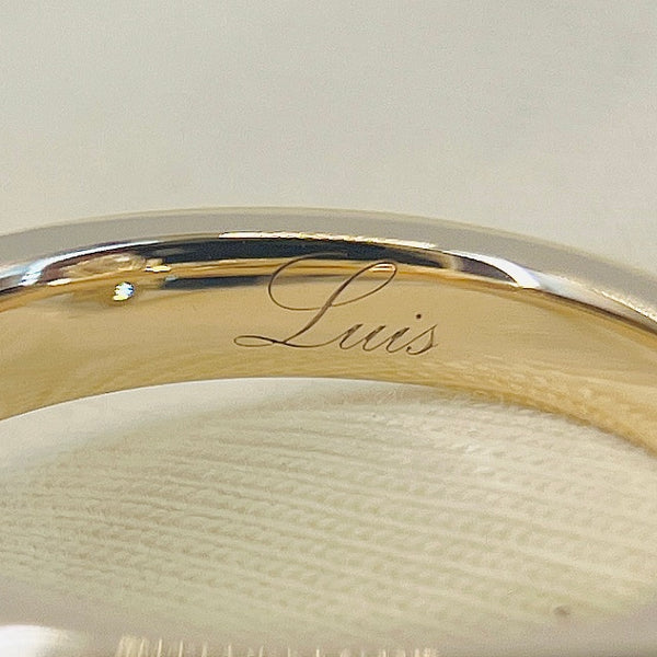 Name in Calligraphy engraving, inside the band