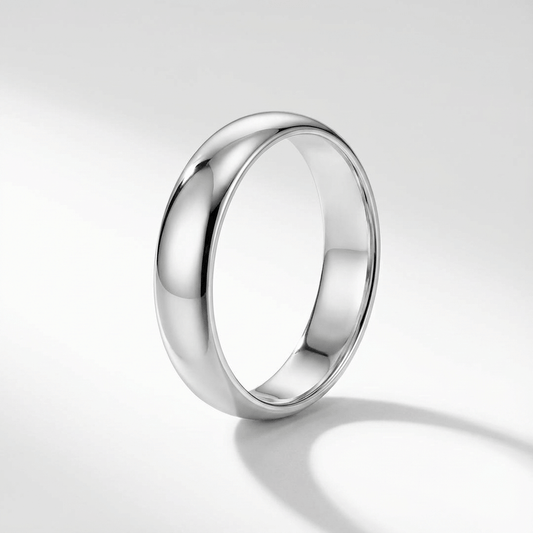 Rounded Wedding Band